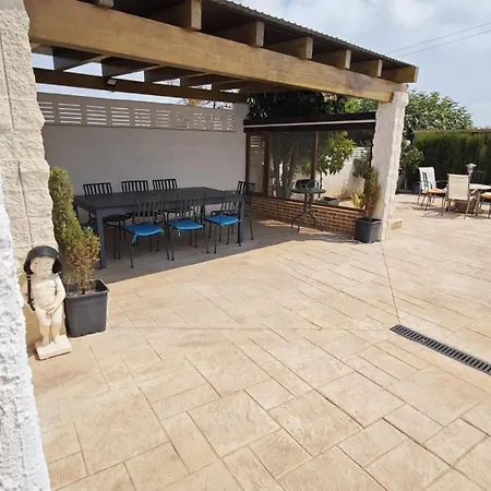 Privado 7 Min De La Playa Piscina Wifi Parking Aire Barbacoa Grupos *