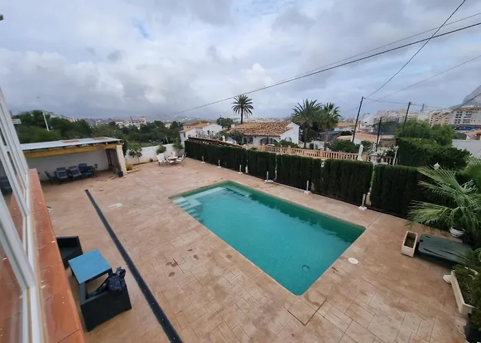 Vakantiehuis Privado 7 Min De La Playa Piscina Wifi Parking Aire Barbacoa Grupos