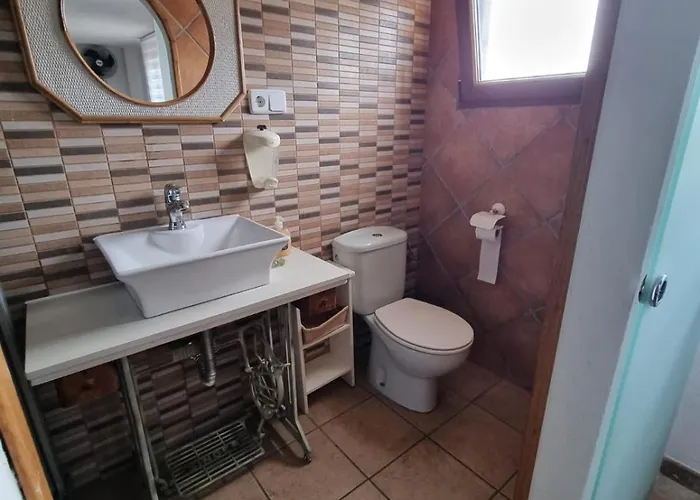 Privado 7 Min De La Playa Piscina Wifi Parking Aire Barbacoa Grupos Vakantiehuis *