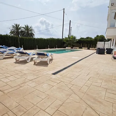 Feriehus Privado 7 Min De La Playa Piscina Wifi Parking Aire Barbacoa Grupos Calpe