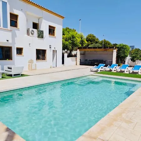 Privado 7 Min De La Playa Piscina Wifi Parking Aire Barbacoa Grupos * Calp