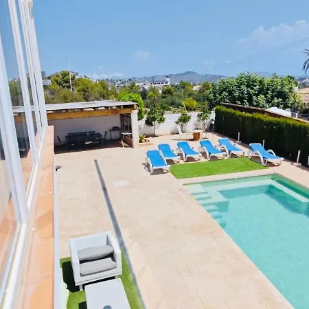 Privado 7 Min De La Playa Piscina Wifi Parking Aire Barbacoa Grupos *