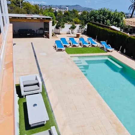 Privado 7 Min De La Playa Piscina Wifi Parking Aire Barbacoa Grupos * Calp