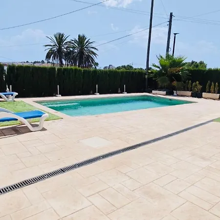 Privado 7 Min De La Playa Piscina Wifi Parking Aire Barbacoa Grupos Tatil Evi Calp