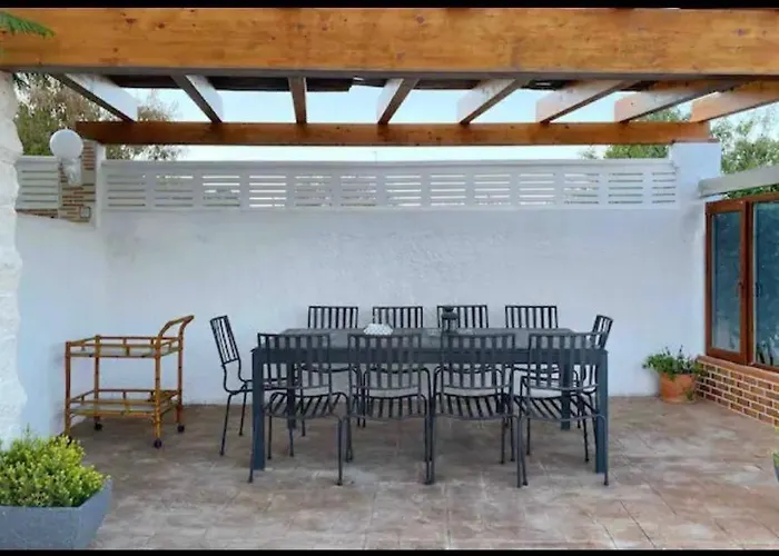 Holiday home Privado 7 Min De La Playa Piscina Wifi Parking Aire Barbacoa Grupos
