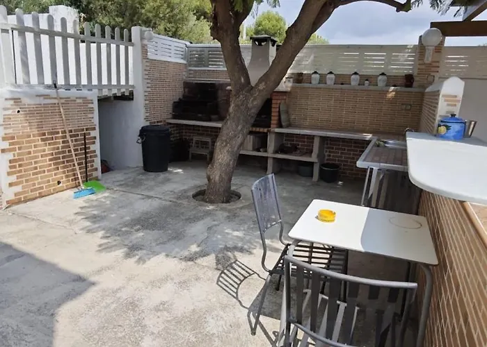 Holiday home Privado 7 Min De La Playa Piscina Wifi Parking Aire Barbacoa Grupos *