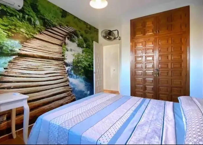 Holiday home Privado 7 Min De La Playa Piscina Wifi Parking Aire Barbacoa Grupos