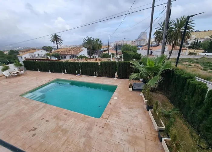 Privado 7 Min De La Playa Piscina Wifi Parking Aire Barbacoa Grupos בית נופש *